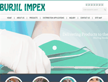Tablet Screenshot of burjil.com